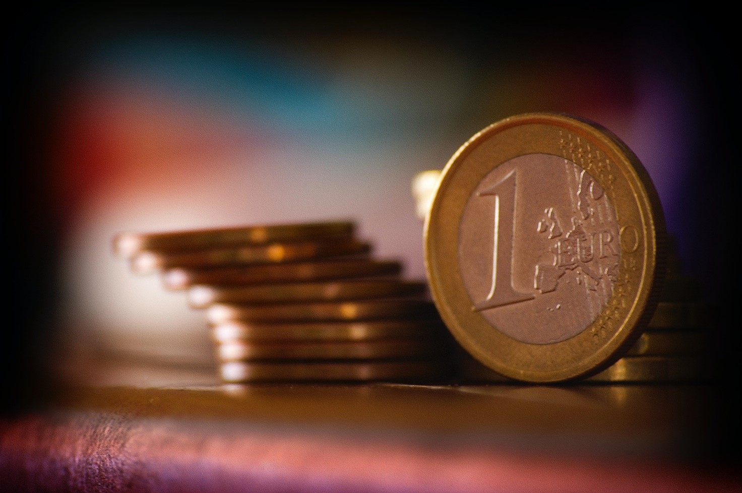 una moneta di 1 euro