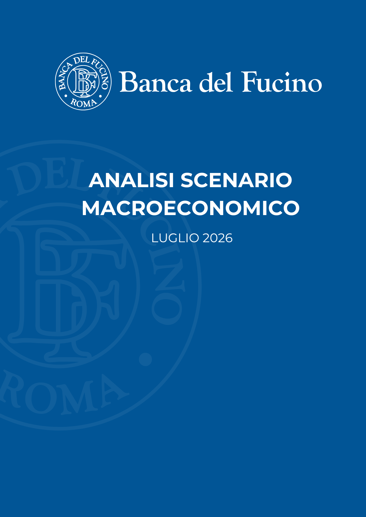 Analisi Scenario Macroeconomico