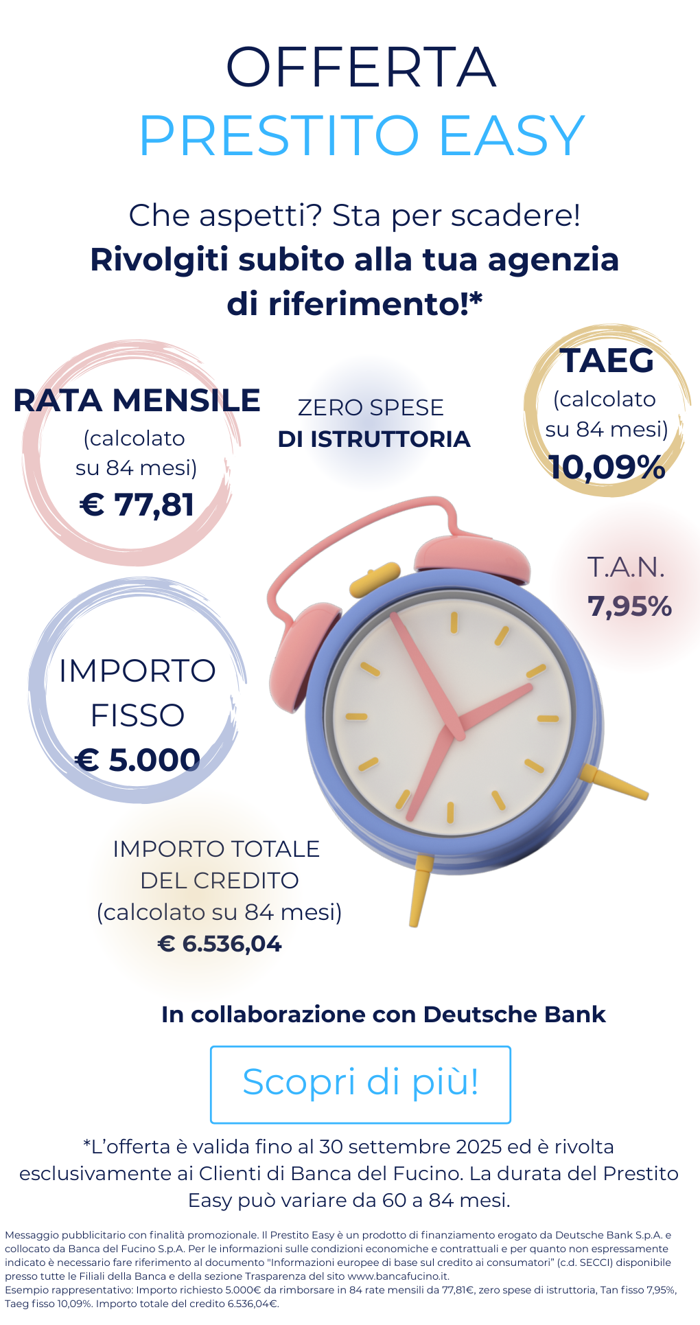 Offerta Prestito Easy