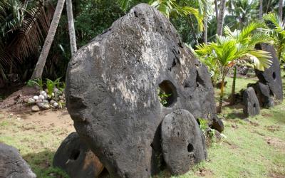 Le pietre dell'isola di Yap